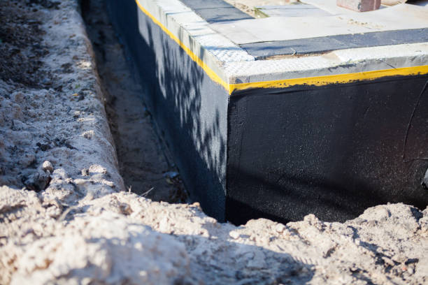 Professional Waterproofing technician working in Scotch Plains, NJ